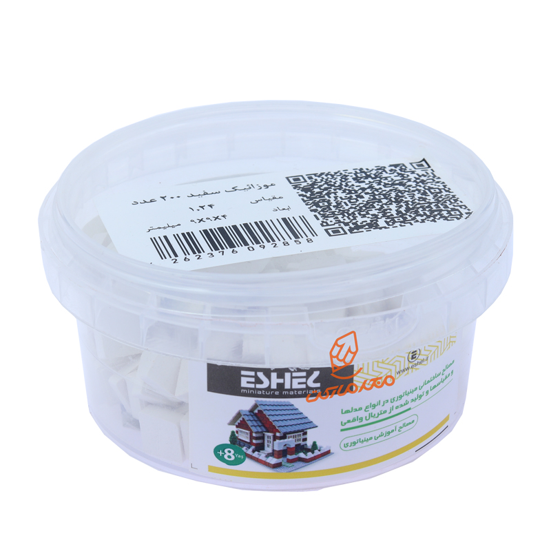 ماکت موزائیک مینیاتوری 1:24 اشل برند ESHEL - قطعات دقیق و کوچک برای ساخت ماکتهای معماری و دکوراسیون