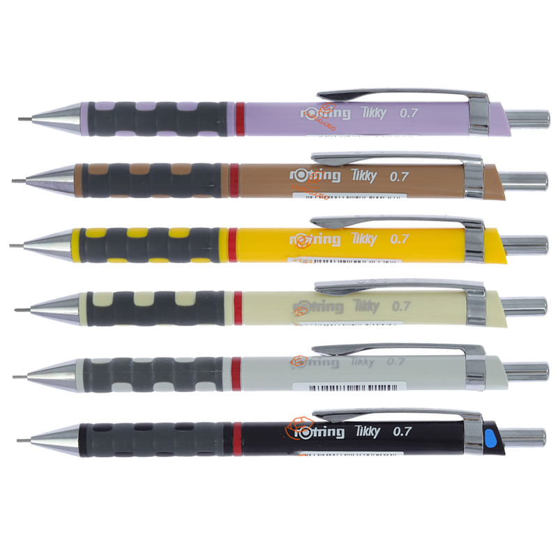 اتود 0.7 میلی‌متری روترینگ مدل Tikky اصلی - قلم مکانیکی دقیق مناسب طراحی فنی و نوشتار حرفه‌ای