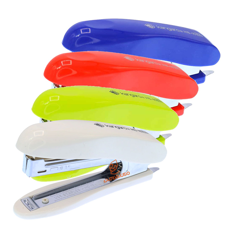 منگنه کوچک مدل HS-10 EN برند کانگرو - منگنه کاربردی و جمعوجور مناسب مصارف اداری و خانگی