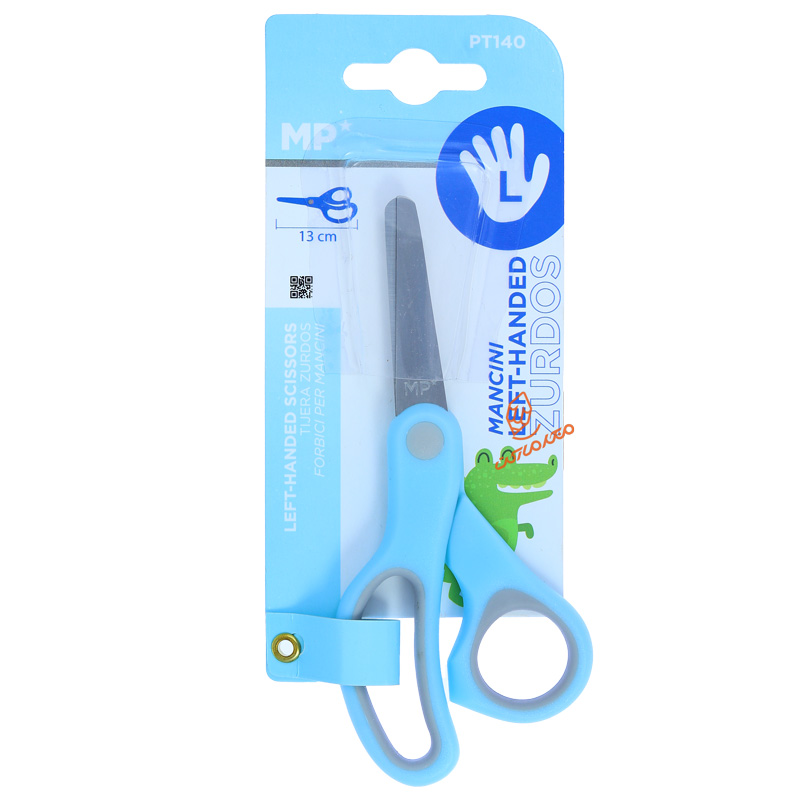 قیچی ۱۳ سانتی‌متری مخصوص دست چپ MP مدل PT-140 مناسب استفاده کودکان و بزرگسالان