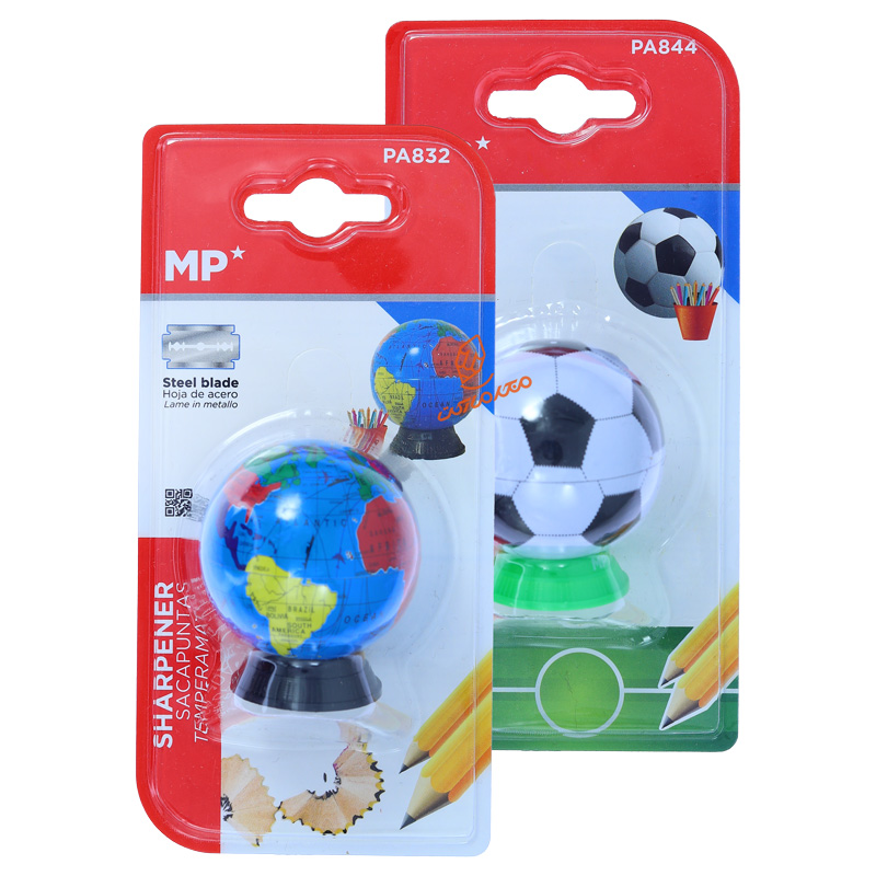 تراش مخزن‌دار فانتزی MP مدل PA-832 مناسب استفاده کودکان با طراحی رنگارنگ و جذاب