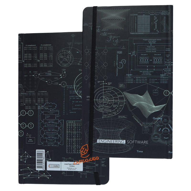 دفتر اروپایی شومیز طرح Science دات نوت DOT NOTE (6).jpg