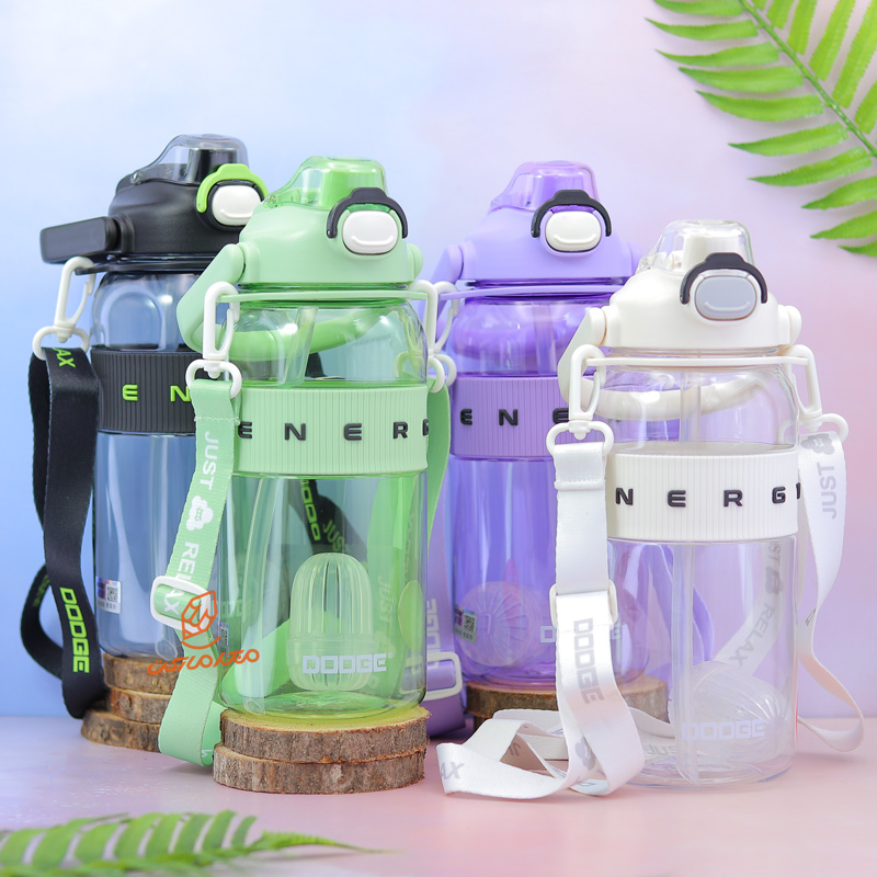 قمقمه باشگاهی ۱.۵ لیتری دو حالته دوج DODEG مدل DL-24618 مناسب تمرینات طولانی و کوهنوردی