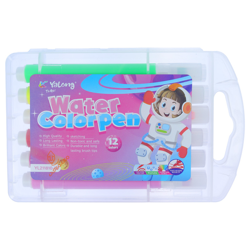 ماژیک رنگ آمیزی 12 رنگ YL-211810 یالونگ YALONG