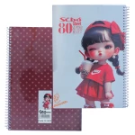 دفتر 80 برگ طرح دختر ورزشکار M402 سیبو SIBO (2).jpg