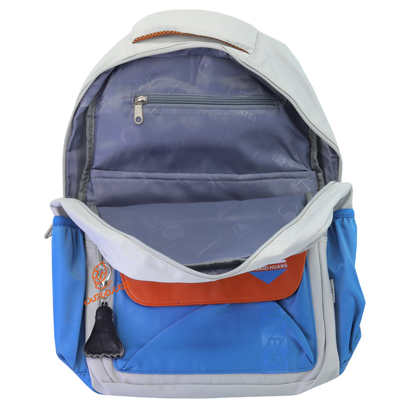 کوله پشتی دو رنگ 2 زیپ کد 2588 JINCAIZI HUANG (7).jpg