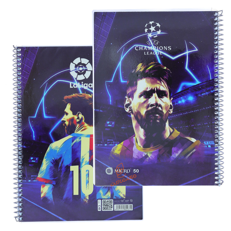 دفتر 50 برگ طرح ورزشی C45 میکرو MICRON (8).jpg