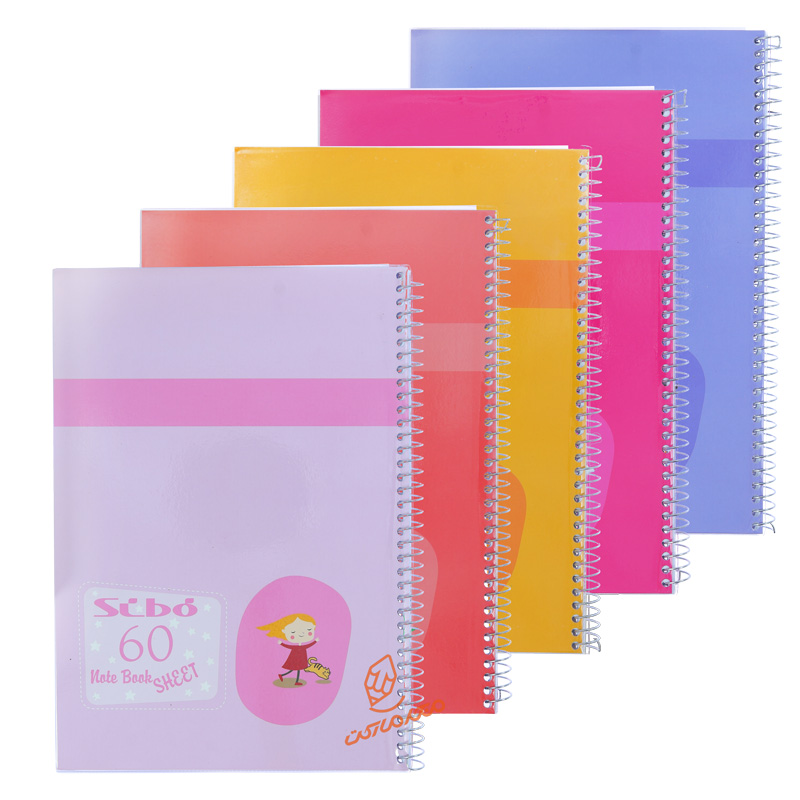 دفتر 60 برگ طرح دختر کنجکاو F10 سیبو SIBO