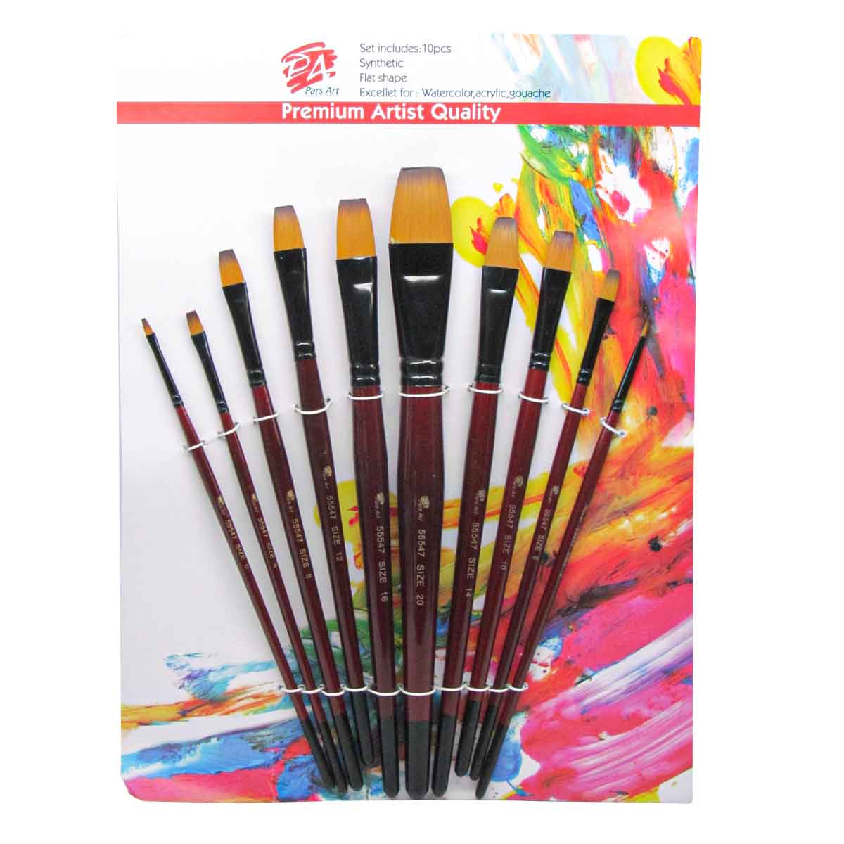 ست قلمو سر تخت 55547 پارس آرت PARS ART