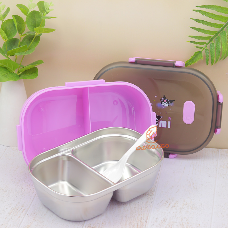 ظرف غذا دو خانه داخل استیل طرح کرومی TQ-29-10 (2).jpg