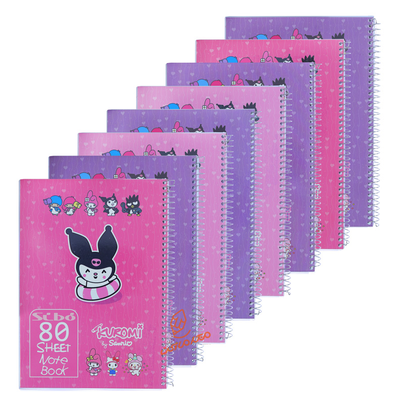 دفتر 80 برگ طرح کرومی M37 سیبو SIBO