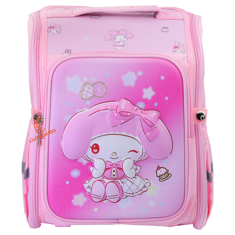 کوله پشتی دخترانه مدل صندوقی طرح برجسته  کد 9866 (3).jpg