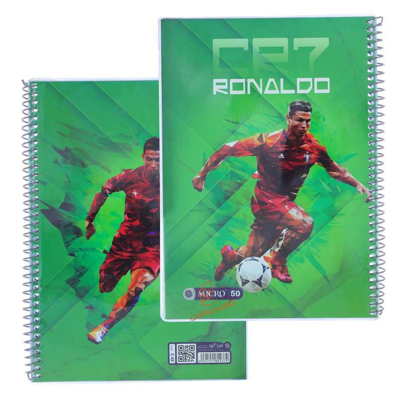 دفتر 50 برگ طرح ورزشی C45 میکرو MICRON (2).jpg