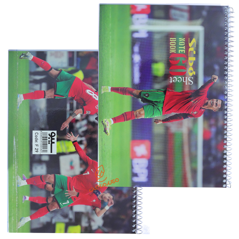 دفتر 60 برگ طرح فوتبالیست های اروپا F29 سیبو SIBO (10).jpg