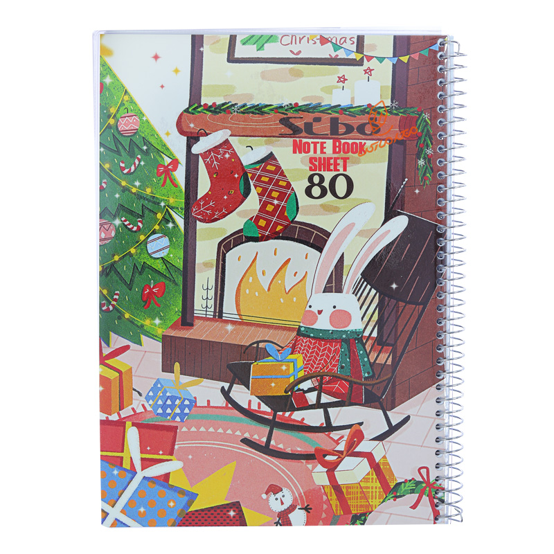 دفتر 80 برگ طرح خرگوش تک خط M23 سیبو SIBO (2).jpg