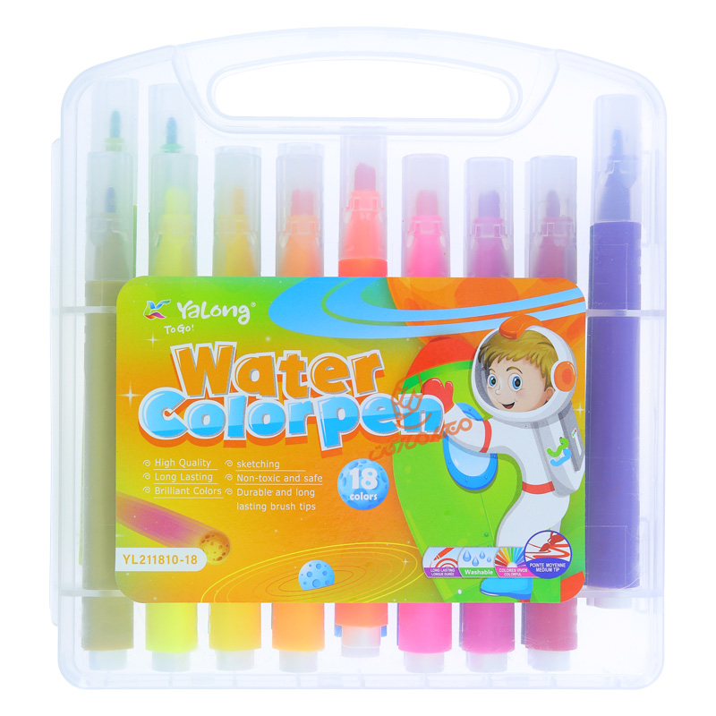 ماژیک رنگ آمیزی 18 رنگ YL-211810 یالونگ YALONG