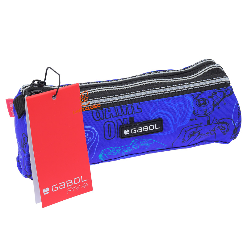 جامدادی سه زیپ مدل GAMING کد 236609003 گابل GABOL