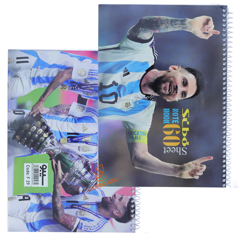 دفتر 60 برگ طرح فوتبالیست های اروپا F29 سیبو SIBO (8).jpg