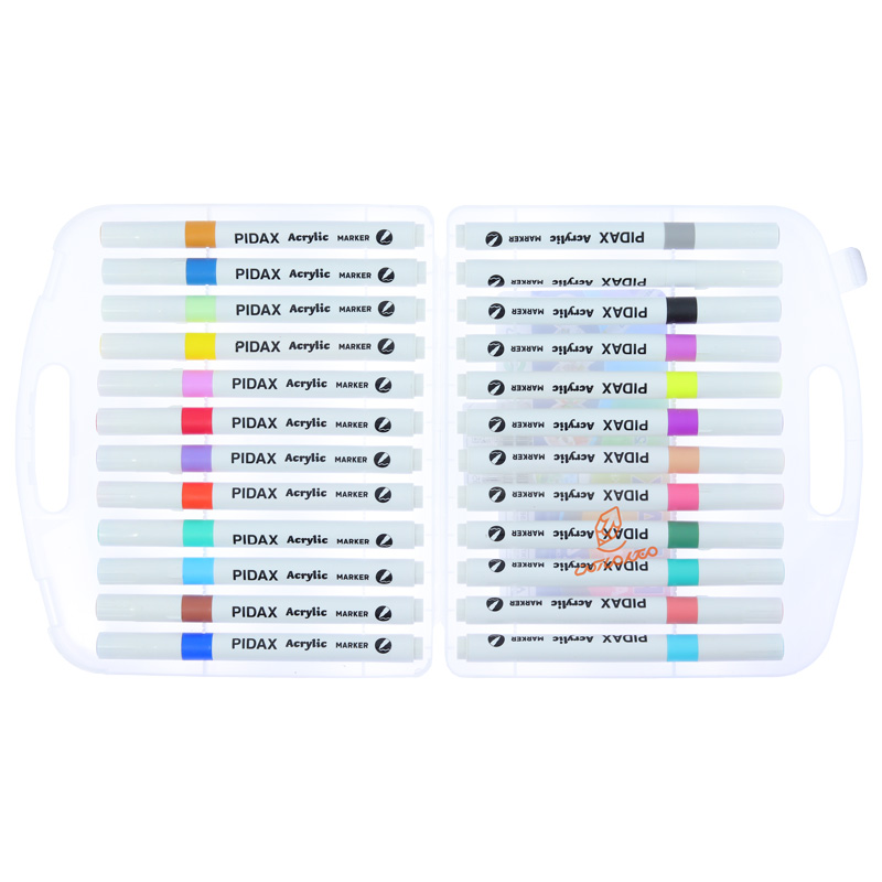 ماژیک اکریلیک 24 رنگ P-624 پیداکس PIDAX (3).jpg