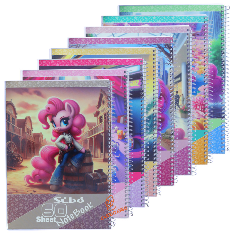 دفتر 60 برگ طرح یونیکورن F19/2 سیبو SIBO