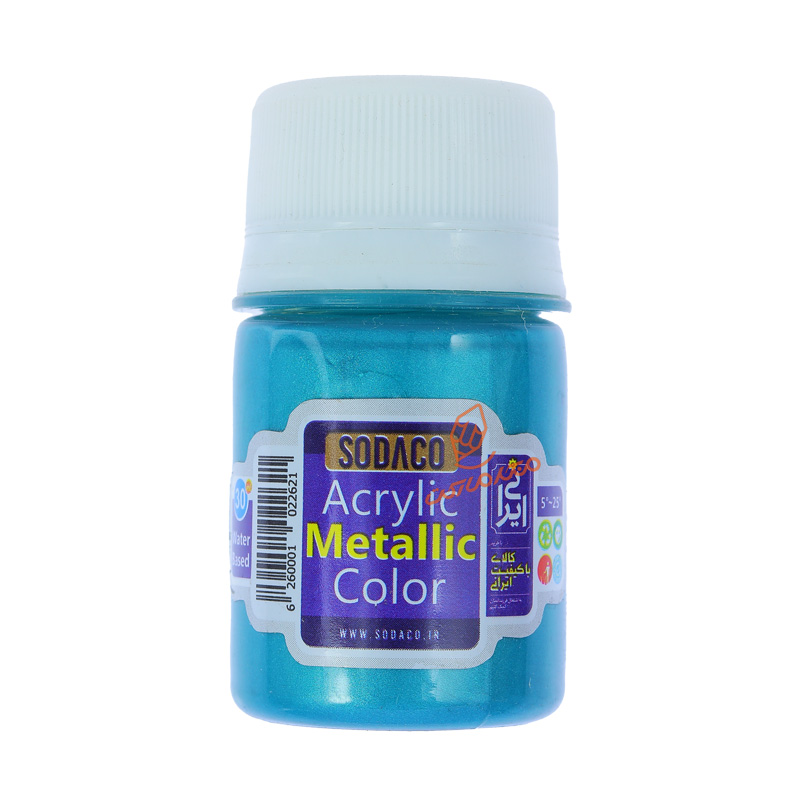 اکریلیک 30 میل Metallic متالیک سوداکو SODACO - فیروزه ای سیر 0249.jpg