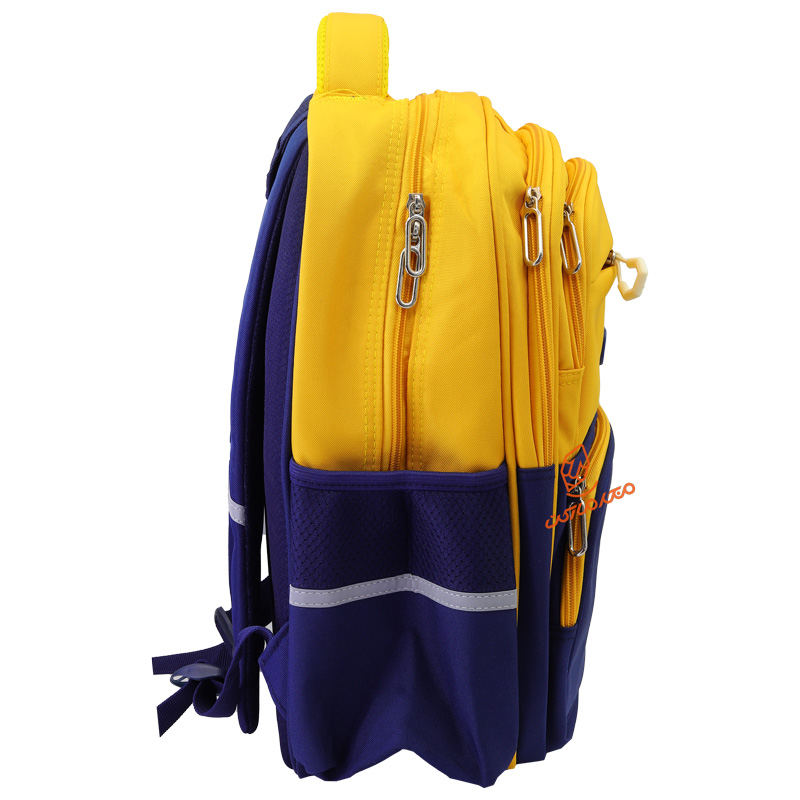 کوله پشتی بچگانه دو رنگ 3 زیپ کد 8112 KALIQI (10).jpg