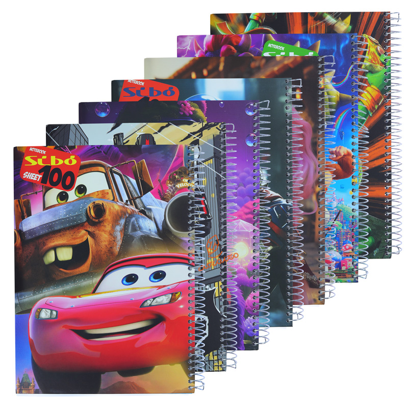 دفتر 100 برگ طرح فانتزی A44 سیبو SIBO