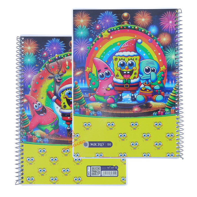 دفتر 50 برگ طرح انیمیشن C49 میکرو MICRO (6).jpg