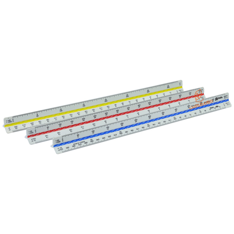 شابلون پیستوله ۳ عددی کیدوز KIDOZ مناسب طراحی منحنی‌ها و خطوط نرم مهندسی