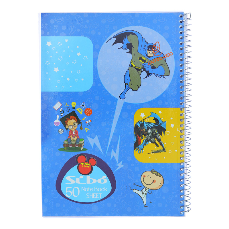 دفتر 50 برگ حاشیه دار طرح اسپایدرمن B17 سیبو SIBO (4).jpg