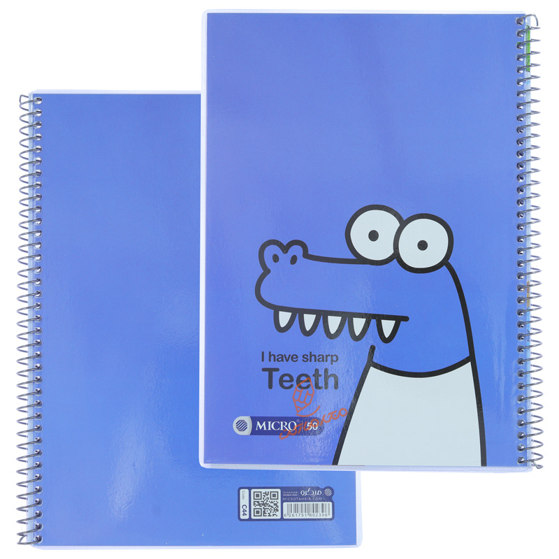 دفتر 50 برگ طرح تمساح C44 میکرو MICRO (5).jpg