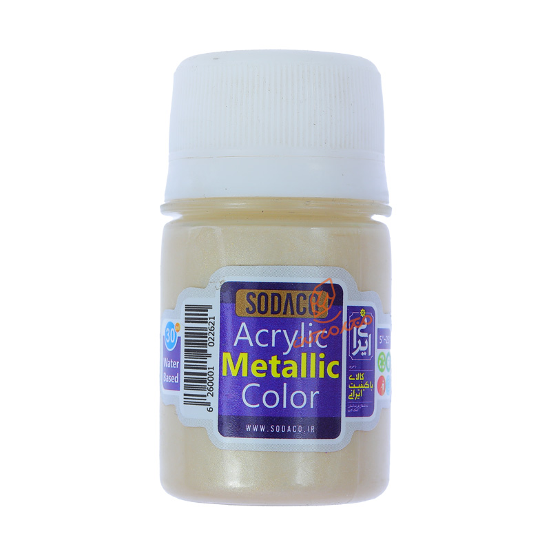 اکریلیک 30 میل Metallic متالیک سوداکو SODACO - کاهی 0288.jpg