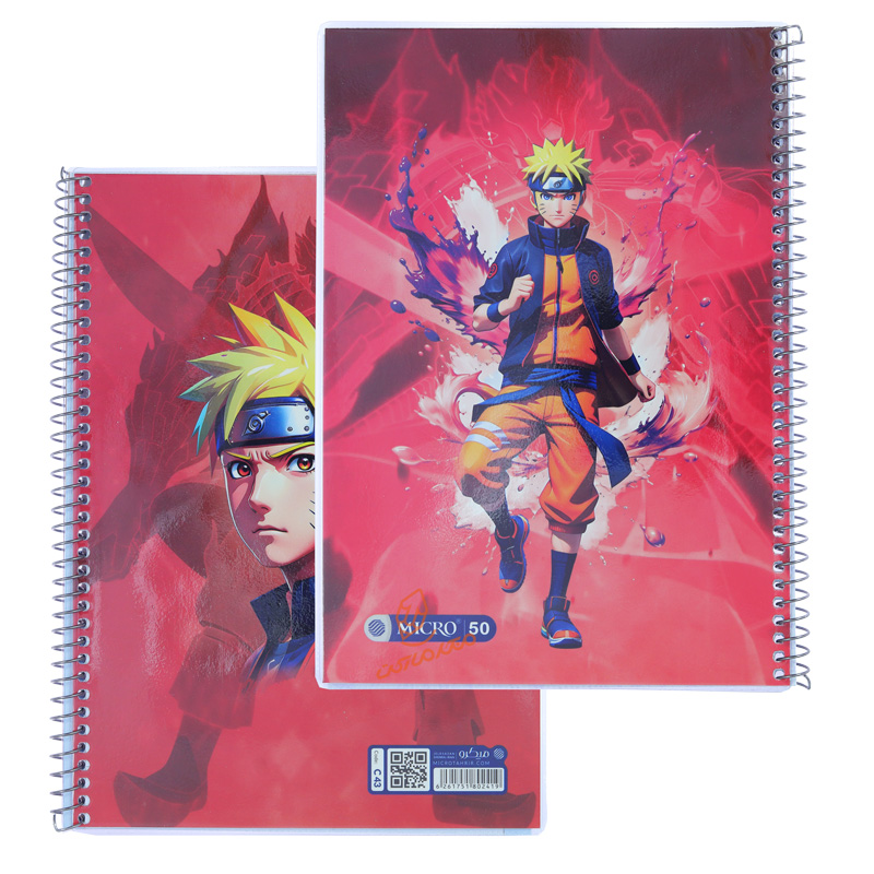 دفتر 50 برگ طرح انیمه C43 میکرو MICRO (4).jpg