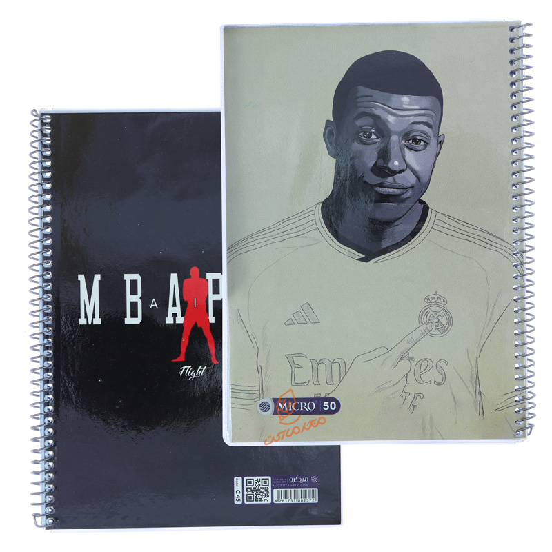 دفتر 50 برگ طرح ورزشی C45 میکرو MICRON (6).jpg