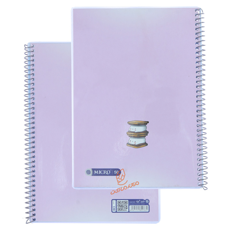 دفتر 50 برگ پاستلی C48 میکرو MICRO (2).jpg