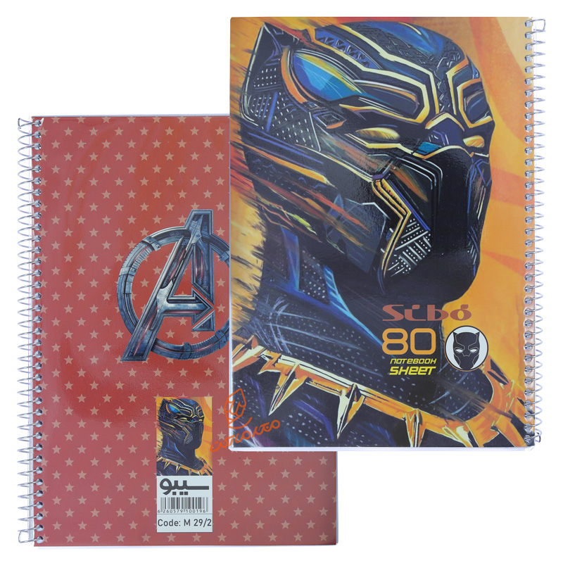 دفتر 80 برگ طرح بتمن M292 سیبو SIBO.jpg