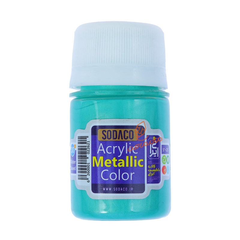 اکریلیک 30 میل Metallic متالیک سوداکو SODACO - ویریدین 0260.jpg