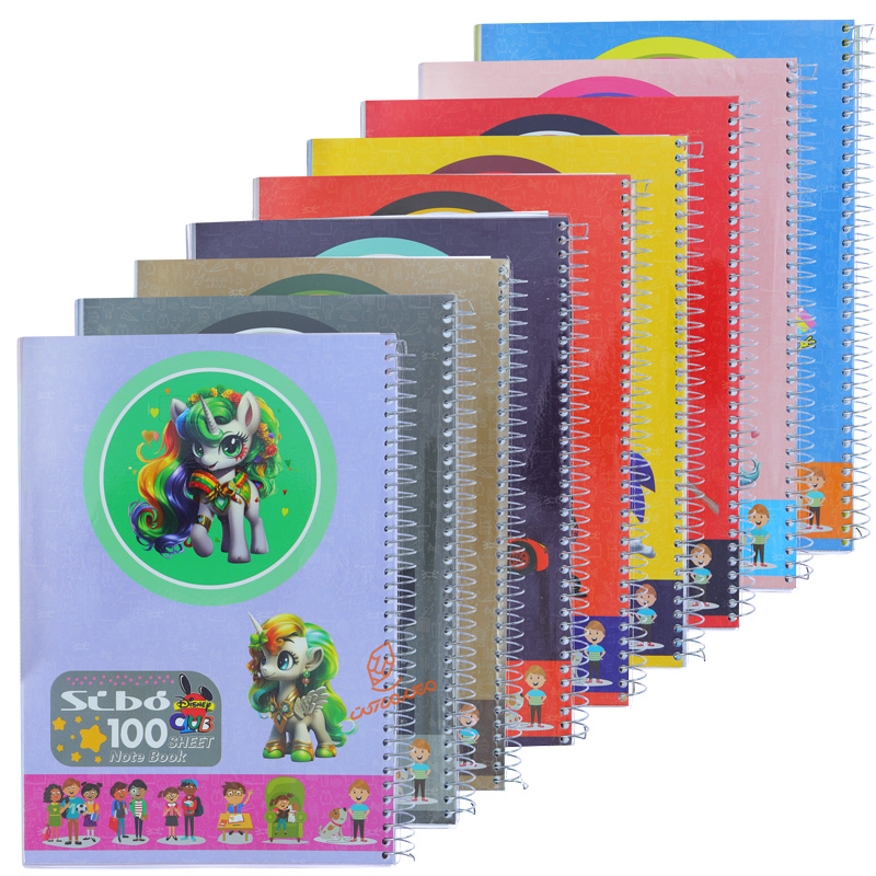 دفتر 100 برگ طرح دیزنی A38 سیبو SIBO