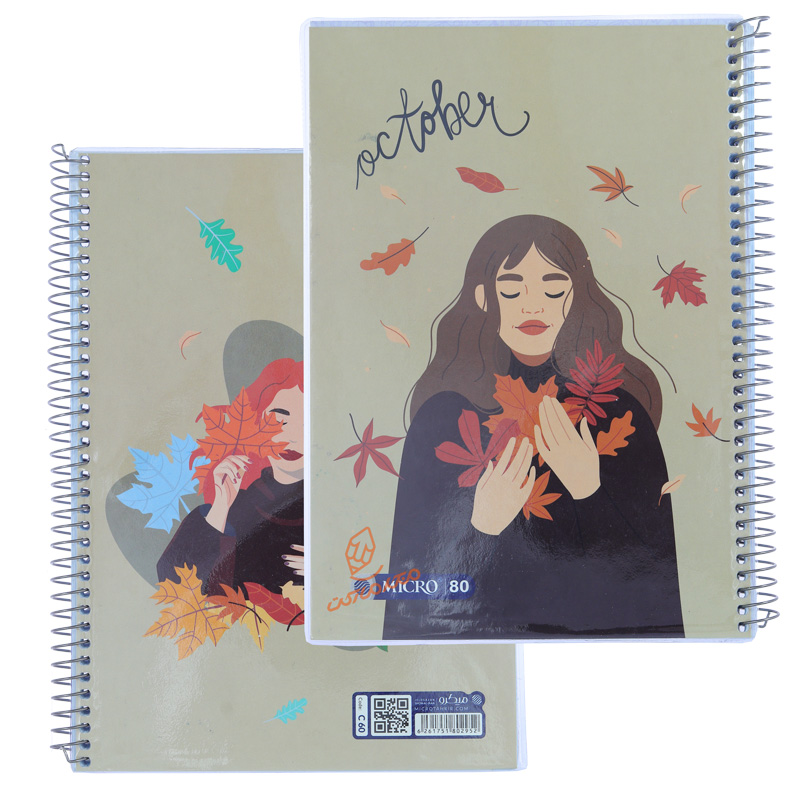 دفتر 80 برگ طرح دخترانه کلاسیک C60 میکرو MICRO (9).jpg