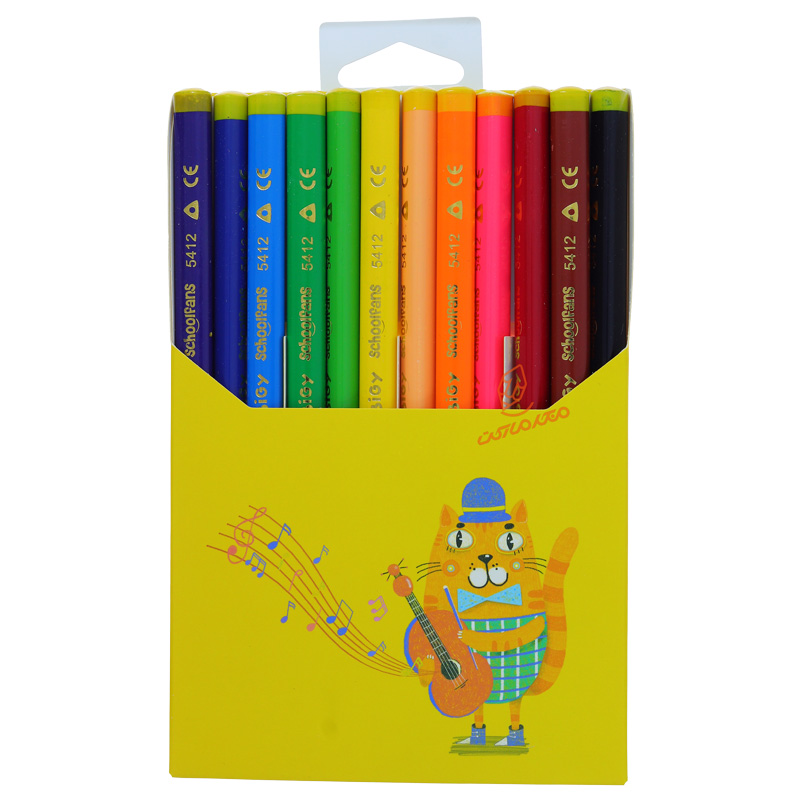 مداد رنگی 12 رنگ جامبو کد 92444 اسکول فنس SCHOOL FANS (3).jpg