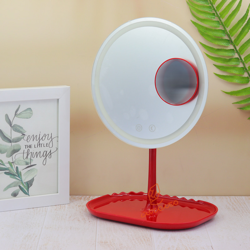 آینه رومیزی چراغ دار تاشو TGX-01 پرشین