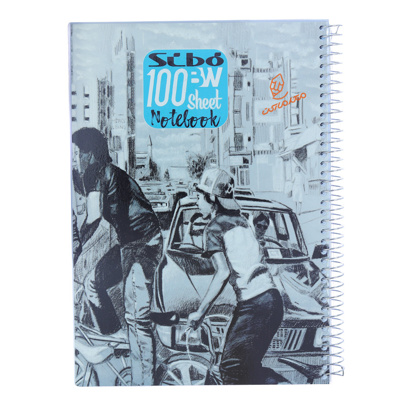 دفتر نقاشی 100 برگ طرح سیاه قلم A46 سیبو SIBO (4).jpg