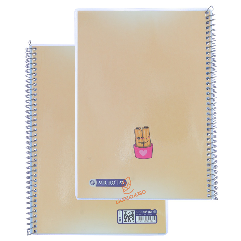 دفتر 50 برگ پاستلی C48 میکرو MICRO (4).jpg