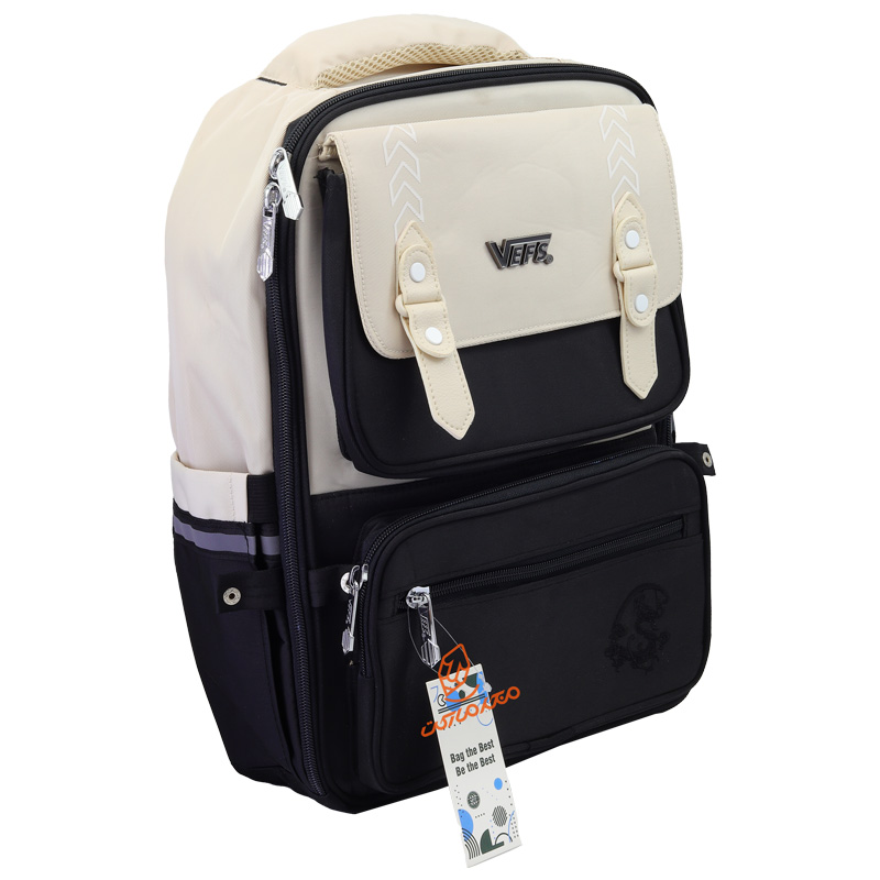 کوله پشتی دو رنگ تک زیپ  کد 4008 VEFS (3).jpg