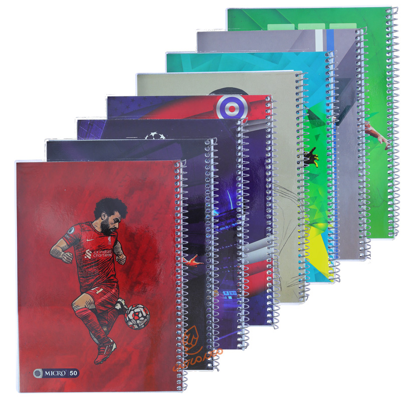 دفتر 50 برگ طرح ورزشی C45 میکرو MICRON