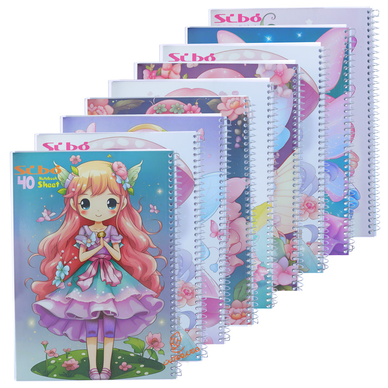 دفتر 40 برگ طرح فرشته مهربان Z20 سیبو SIBO