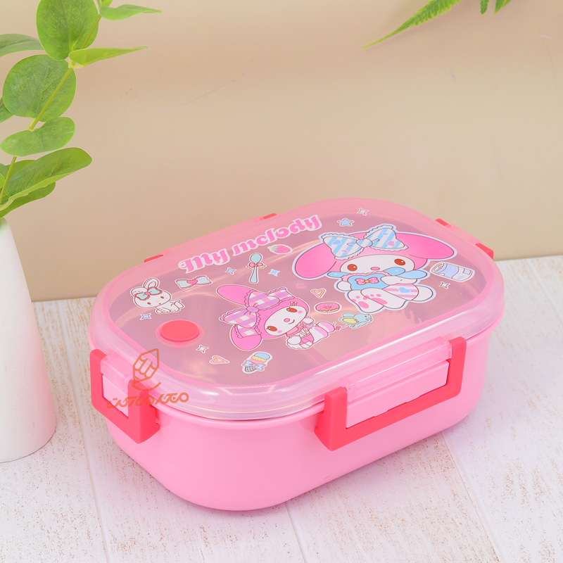 ظرف غذا 2 خانه داخل استیل طرح کرومی YF-3088 (3).jpg