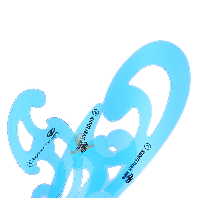 خط کش اشل 2 مقیاس کیدوز KIDOZ (3).jpg