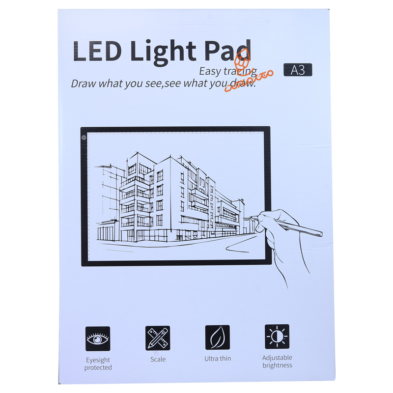 میز نور مدل تبلتی سایز A3 مناسب طراحی، کپی و کارهای گرافیکی دقیق