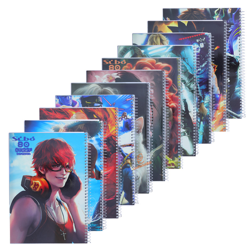 دفتر 80 برگ طرح انیمه M40 سیبو SIBO